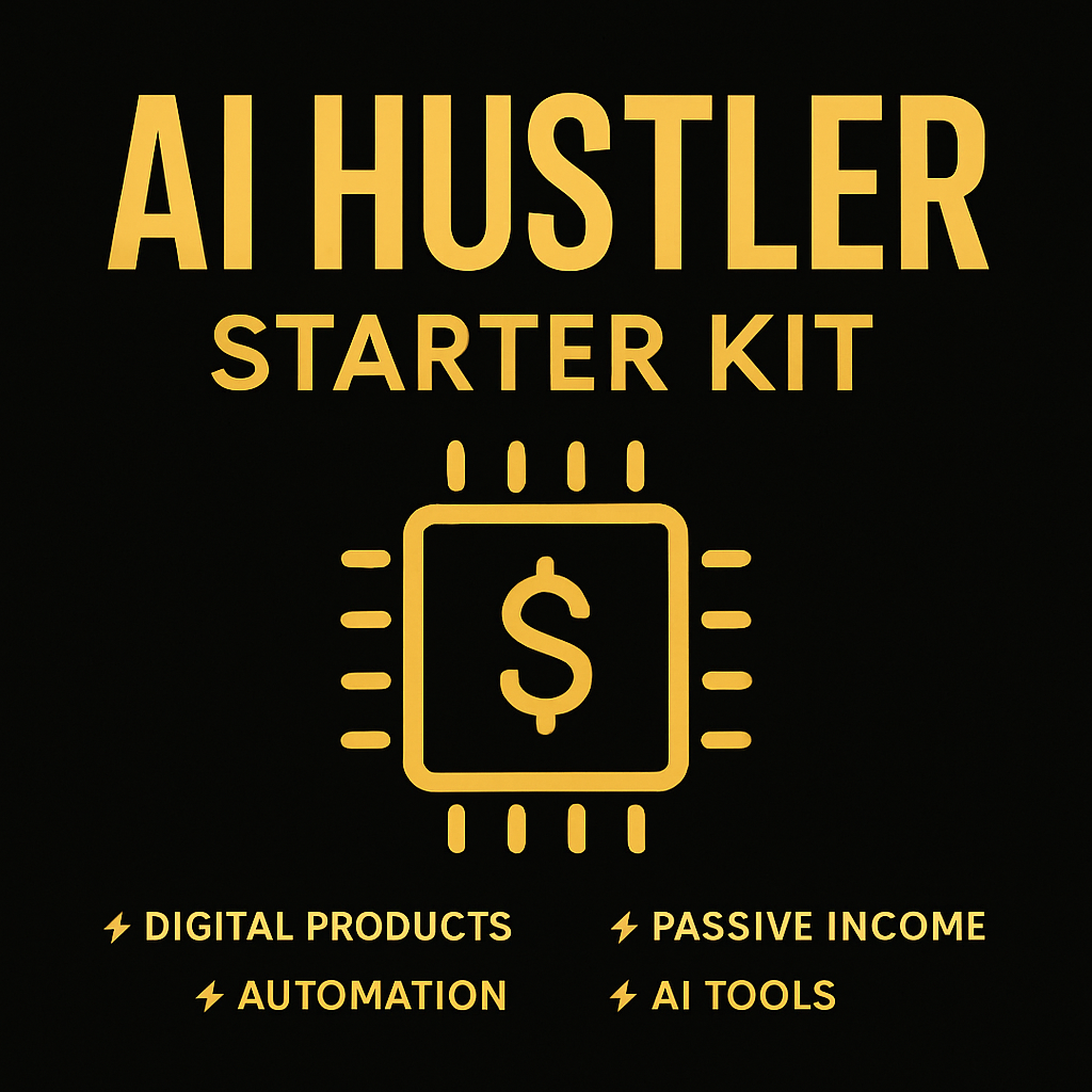 AI Hustler Starter Kit – Make Money with AI, No Experience Needed