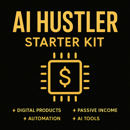 AI Hustler Starter Kit – Make Money with AI, No Experience Needed